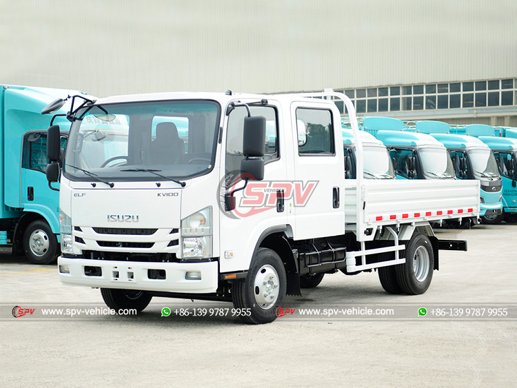ISUZU 4X2 Light Cargo Truck - Left Side